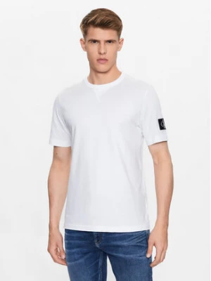 Calvin Klein Jeans T-Shirt J30J323484 Biały Regular Fit