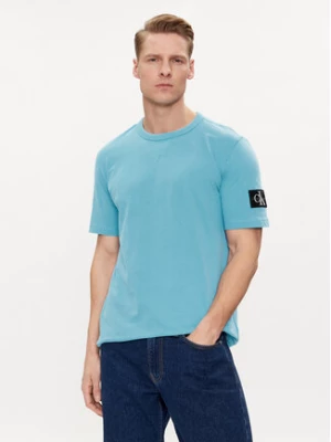Calvin Klein Jeans T-Shirt J30J323484 Niebieski Regular Fit