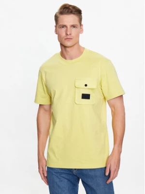 Calvin Klein Jeans T-Shirt J30J323807 Żółty Regular Fit
