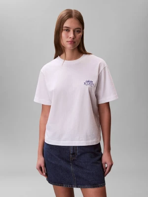 Calvin Klein Jeans T-shirt | Loose fit biały