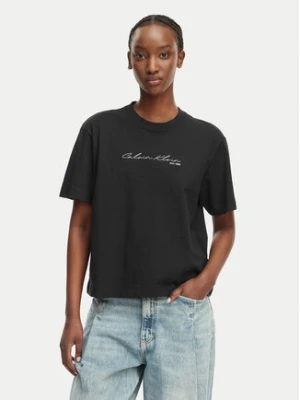Zdjęcie produktu Calvin Klein Jeans T-Shirt LV047F820G Czarny Regular Fit