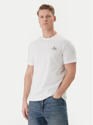 Calvin Klein Jeans T-Shirt LV04RF278G Biały Regular Fit