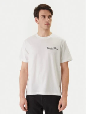 Calvin Klein Jeans T-Shirt LV04RF822G Biały Regular Fit