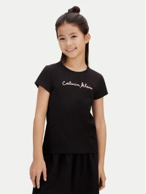 Calvin Klein Jeans T-Shirt LVCKSJA17G Czarny Regular Fit