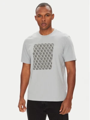 Calvin Klein Jeans T-Shirt Macro Aop LV04RC841G Szary Regular Fit