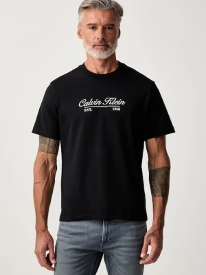 Calvin Klein Jeans T-shirt męski bawełniany czarny