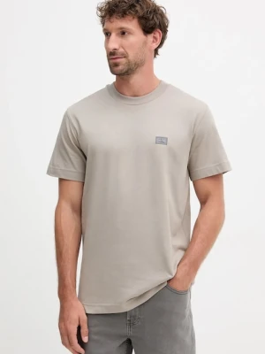 Calvin Klein Jeans t-shirt męski kolor szary gładki J30J327100