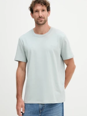 Calvin Klein Jeans t-shirt męski kolor szary gładki LV04RB007G