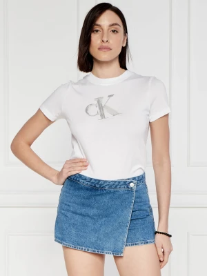 Zdjęcie produktu Calvin Klein Jeans T-shirt META BABY | Regular Fit biały