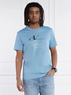 CALVIN KLEIN JEANS T-shirt MONOGRAM ECHO GRAPHIC | Regular Fit