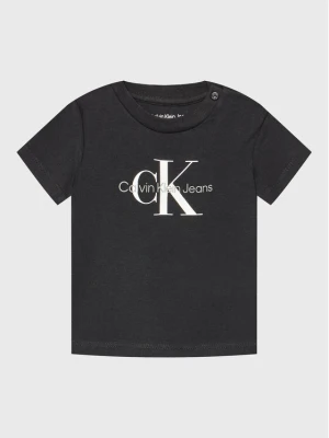Calvin Klein Jeans T-Shirt Monogram IN0IN00001 Czarny Regular Fit