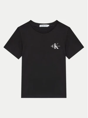 Calvin Klein Jeans T-Shirt Monogram IU0IU00624 M Czarny Regular Fit