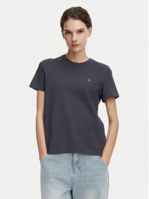 Calvin Klein Jeans T-Shirt Monogram LV047B224G Szary ciemny Regular Fit