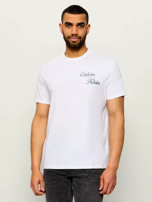 Calvin Klein Jeans T-shirt | Regular Fit biały