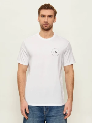 Calvin Klein Jeans T-shirt | Regular Fit biały