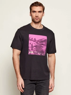Calvin Klein Jeans T-shirt | Regular Fit czarny