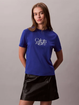 Calvin Klein Jeans T-shirt | Regular Fit chabrowy