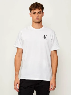 Calvin Klein Jeans T-shirt | Regular Fit biały