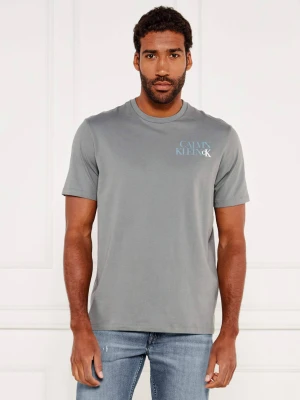 Calvin Klein Jeans T-shirt | Regular Fit popielaty