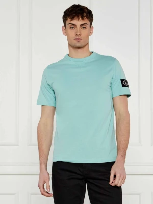 Calvin Klein Jeans T-shirt | Regular Fit miętowy