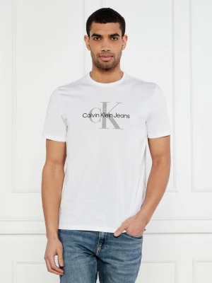 Calvin Klein Jeans T-shirt | Regular Fit biały