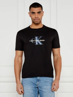 Calvin Klein Jeans T-shirt | Regular Fit czarny