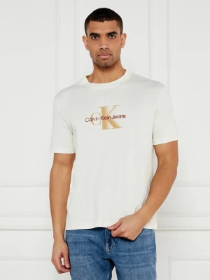 Calvin Klein Jeans T-shirt | Regular Fit ecru