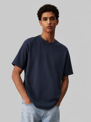 Calvin Klein Jeans T-shirt | Regular Fit granatowy