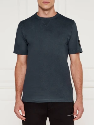Calvin Klein Jeans T-shirt | Regular Fit granatowy