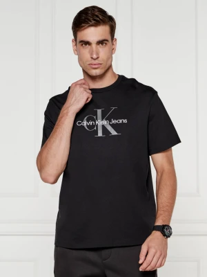 Calvin Klein Jeans T-shirt | Regular Fit czarny