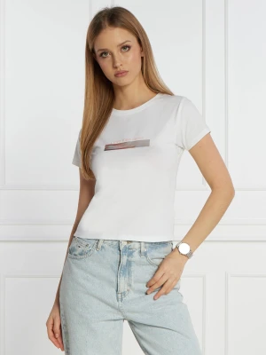 Calvin Klein Jeans T-shirt | Regular Fit biały