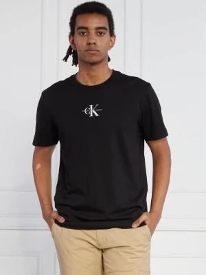 Calvin Klein Jeans T-shirt | Regular Fit czarny
