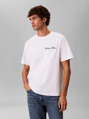 Calvin Klein Jeans T-shirt | Relaxed fit biały
