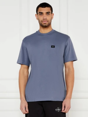 Calvin Klein Jeans T-shirt | Relaxed fit niebieski