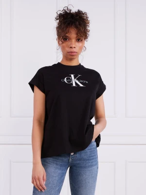 Calvin Klein Jeans T-shirt | Relaxed fit czarny