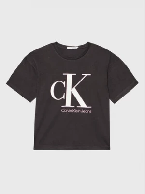 Calvin Klein Jeans T-Shirt Reveal Monogram IG0IG01939 Czarny Regular Fit