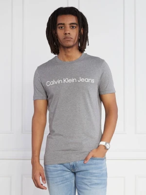 Calvin Klein Jeans T-shirt | Slim Fit szary