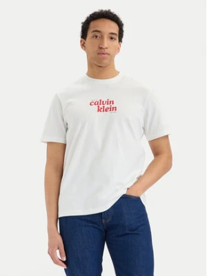 Zdjęcie produktu Calvin Klein Jeans T-Shirt SS 20S  LV04RG815G Biały Regular Fit