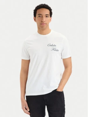 Zdjęcie produktu Calvin Klein Jeans T-Shirt SS 30s EU LV04RG804G Biały Regular Fit