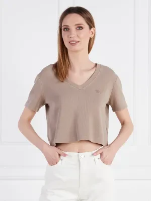 Calvin Klein Jeans T-shirt WAFFLE | Cropped Fit