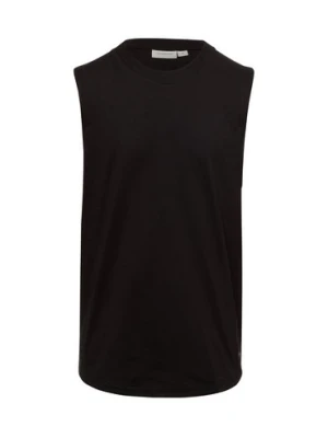 Calvin Klein Jeans Tank top męski Mężczyźni Bawełna czarny jednolity,