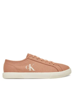 Calvin Klein Jeans Tenisówki Ess Vulc Low Cv Mg Wn YW0YW01762 Koralowy