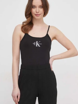 Zdjęcie produktu Calvin Klein Jeans top damski kolor czarny J20J223105