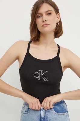 Calvin Klein Jeans top damski kolor czarny J20J223623