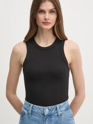 Calvin Klein Jeans top damski kolor czarny J20J225315