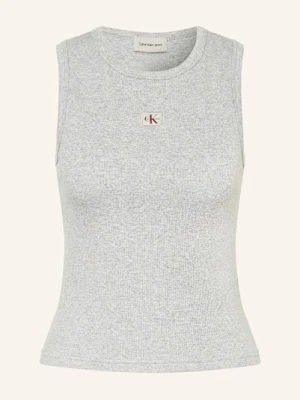 Calvin Klein Jeans Top grau