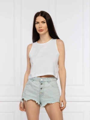 Calvin Klein Jeans Top | Regular Fit biały