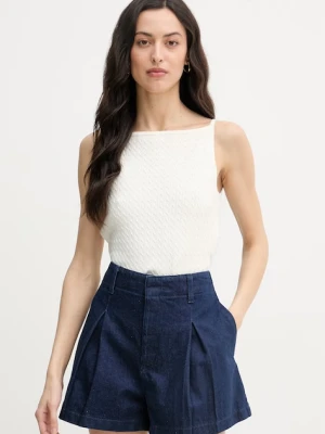 Calvin Klein Jeans top swetrowy damski z bawełną