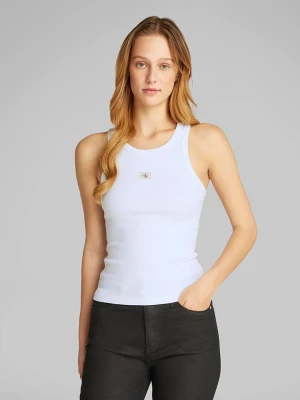 CALVIN KLEIN JEANS Top w kolorze białym rozmiar: 3XL