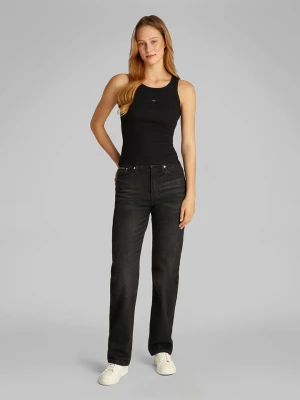 CALVIN KLEIN JEANS Top w kolorze czarnym rozmiar: XS